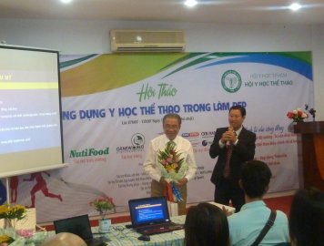 TÀI TRỢ HỘI Y HỌC THỂ THAO HCM - 11/12/2016