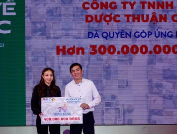 THUẬN GIA CHUNG TAY HƯỚNG VỀ MIỀN BẮC RUỘT THỊT