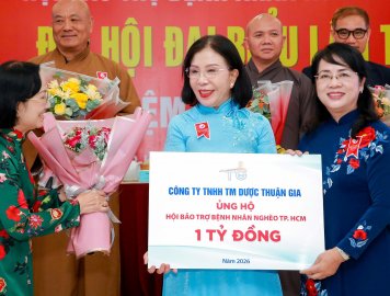 Thuận Gia tiếp tục đồng hành cùng Hội Bảo trợ Trẻ em nghèo TP.HCM trong hành trình lan tỏa yêu thươn